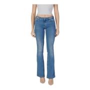 Lente/Zomer Dames Bootcut Jeans Liu Jo , Blue , Dames