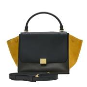 Pre-owned Leather celine-bags Celine Vintage , Black , Dames