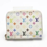 Pre-owned Fabric wallets Louis Vuitton Vintage , White , Dames