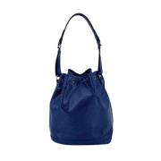 Pre-owned Leather louis-vuitton-bags Louis Vuitton Vintage , Blue , Da...