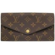 Pre-owned Canvas wallets Louis Vuitton Vintage , Brown , Dames