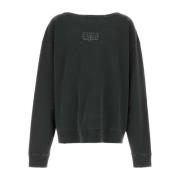 Houtskool Katoenen Sweatshirt Maison Margiela , Gray , Heren