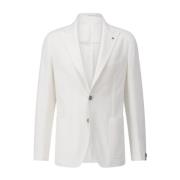 Dunne katoenen blazer Tagliatore , White , Heren