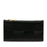 Pre-owned Leather wallets Bottega Veneta Vintage , Black , Dames