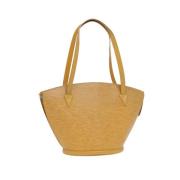 Pre-owned Leather louis-vuitton-bags Louis Vuitton Vintage , Yellow , ...