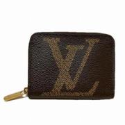 Pre-owned Canvas wallets Louis Vuitton Vintage , Brown , Dames