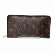 Pre-owned Canvas wallets Louis Vuitton Vintage , Brown , Dames