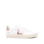 Metallic Low-Top Sneakers Veja , White , Dames