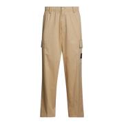 Cargo Broek met Meerdere Zakken Calvin Klein , Beige , Heren