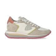 Witte Sneaker met Metalen Schild Philippe Model , Multicolor , Dames