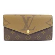 Pre-owned Canvas wallets Louis Vuitton Vintage , Brown , Dames