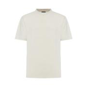 T-shirt met ronde hals 44 Label Group , White , Heren