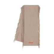 Wollen Sjaal - Beige - Stijlvol Acne Studios , Beige , Dames