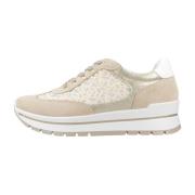 Casual Sneakers voor Vrouwen Igi&Co , Beige , Dames