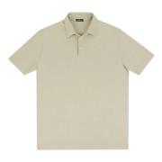 Klassieke Polo Shirt Z1936 Zanone , Beige , Heren