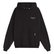 Club Script Hoodie Zwart Represent , Black , Heren