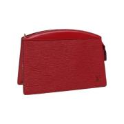 Pre-owned Leather louis-vuitton-bags Louis Vuitton Vintage , Red , Dam...