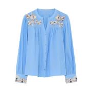 Lange mouw shirt Alica Gustav , Blue , Dames