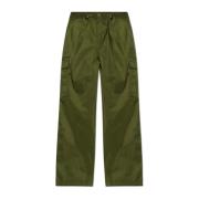 Broek in cargostijl Kenzo , Green , Heren