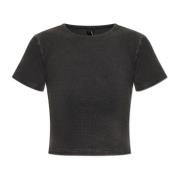 T-shirt Micro Waffle Entire Studios , Black , Dames