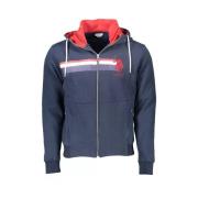 Blauwe Katoenen Hoodie voor Mannen U.s. Polo Assn. , Blue , Heren