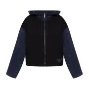 Hoodie Emporio Armani , Blue , Dames