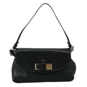 Pre-owned Leather handbags Chloé Pre-owned , Black , Dames