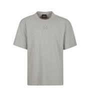 T-shirt met ronde hals 44 Label Group , White , Heren