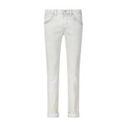 Klassieke Slim-Fit Jeans Dondup , Gray , Heren