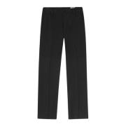 Zwarte relaxte broek Nn07 , Black , Heren