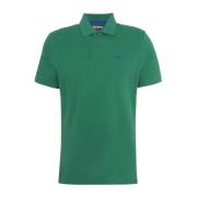 Lichtgewicht sportpoloshirt in Racing Green Barbour , Green , Heren