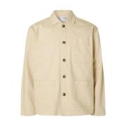 Denim Hybrid Jack Selected Homme , Beige , Heren