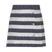 Rok met gestreept patroon Kate Spade , Blue , Dames