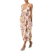 Tulpen Bloemenjurk Lage Rug Zimmermann , Multicolor , Dames