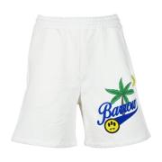 Katoenen Bermuda Shorts Barrow , White , Heren