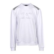 Sweatshirt Emporio Armani EA7 , White , Heren