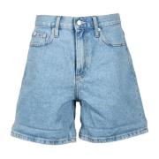 Denim Shorts Calvin Klein Jeans , Blue , Dames