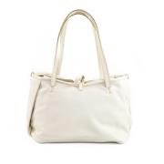 Leren Handtas Gianni Chiarini , White , Dames