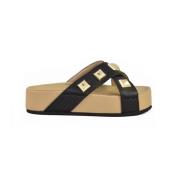 Rubberen sandaal Gaudi , Black , Dames