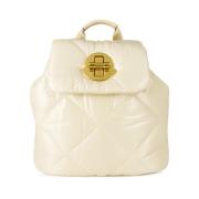 Opvouwbare Toplogo Rugzak Room Moncler , Beige , Dames