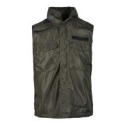 Nylon Vest Aspesi , Green , Heren