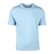 Katoenen T-shirt Filippo De Laurentiis , Blue , Heren