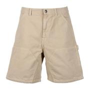 Katoenen Bermuda Shorts Barrow , Beige , Heren