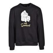 Stijlvolle Sweater met Katoenmix Antony Morato , Black , Heren