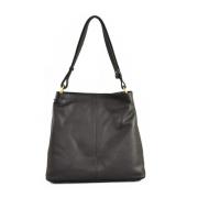 Leren Handtas Gianni Chiarini , Black , Dames