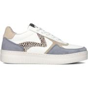 Beige en Blauwe Sneakers Momo Maruti , Multicolor , Dames