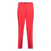 Klassieke zakelijke broek met vouw Betty Barclay , Red , Dames