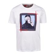 Tshirt Bob , White , Heren