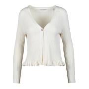 Stijlvolle Cardigan met Viscosemix Guess , White , Dames