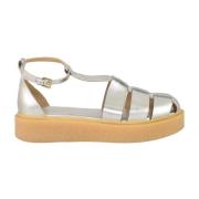 Sandalo Max Mara , Gray , Dames